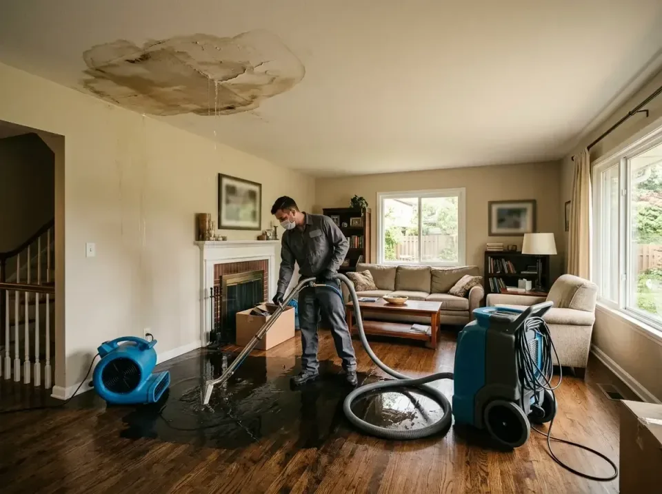 attic-pipe-burst-ceiling-drip-008 — frequently asked questions, Water Damage Restoration & Carpet Care in Cos Cob, CT